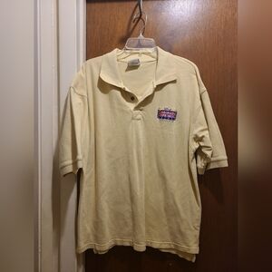 Vintage Disney Coronado Beach Mens Polo Size L, Pre-owned, some wear and stains